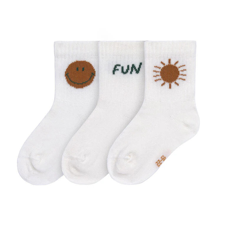 Lassig - Meias Little Fun (Pack de 3)