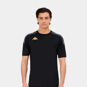 T-shirt Kappa Jogo/Treino Gianto Preto