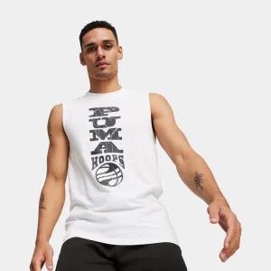 T-shirt Puma Sem Mangas The Hooper Branca