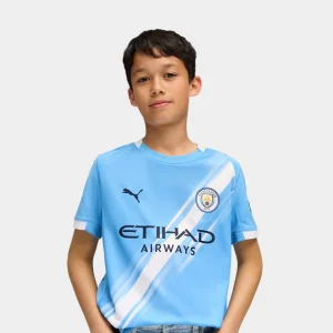 Camisola Puma Manchester City 25/26 Jr Azul
