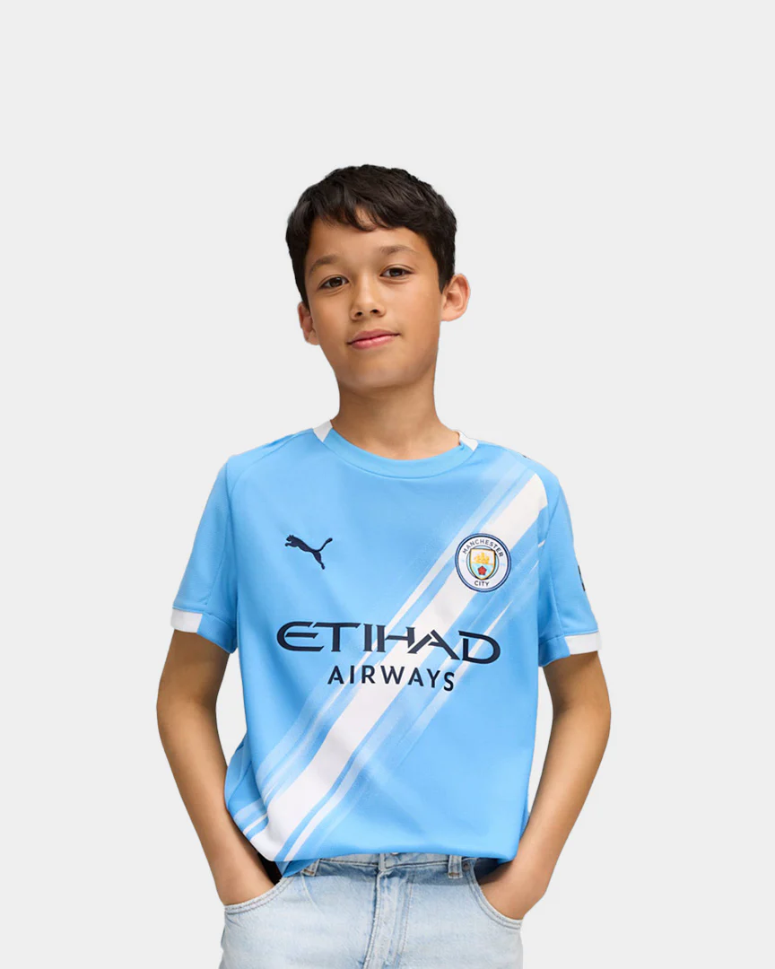 Camisola Puma Manchester City 25/26 Jr Azul - Image 2