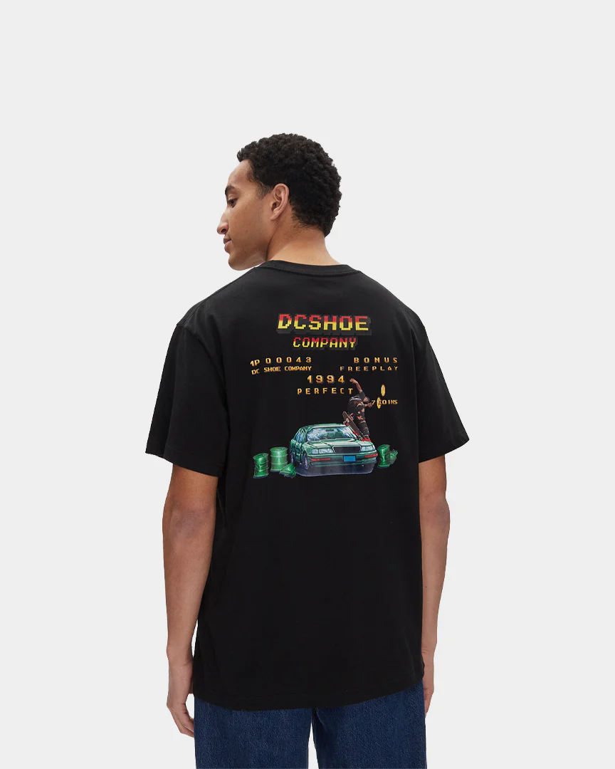 T-Shirt DC Two Bit Preta