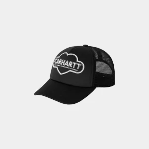 Boné Carhartt WIP Cloud Heart Trucker Cap Preto