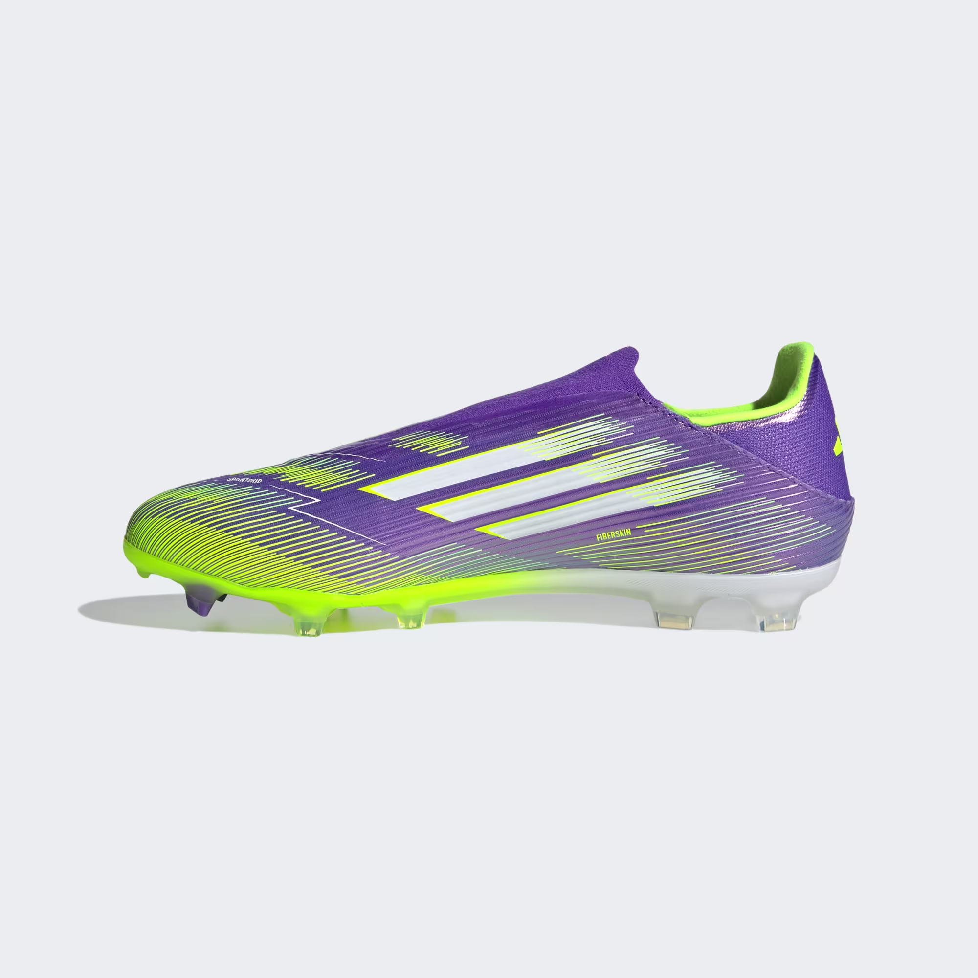Chuteiras Adidas F50 League LL FG/MG Roxo/Verde - Image 3