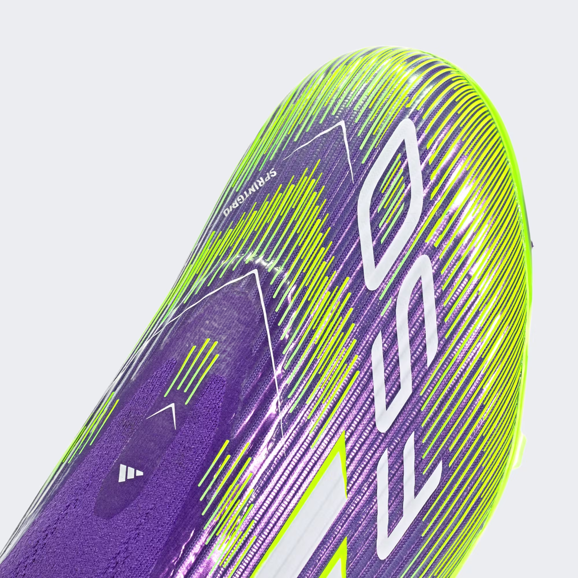 Chuteiras Adidas F50 League LL FG/MG Roxo/Verde - Image 5