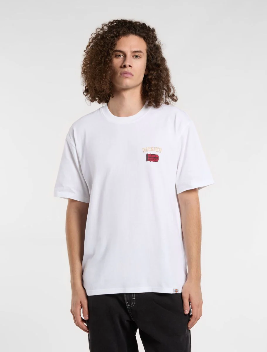 T-Shirt Dickies Service Crew Branca - Image 3