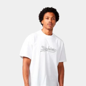 T-shirt Dickies Loose Wave Branca