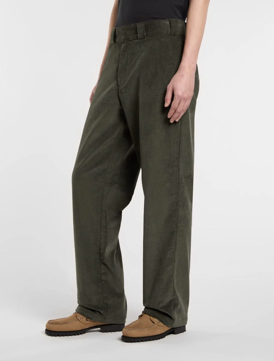 Calças Dickies Corduroy 874 Verde - Image 4