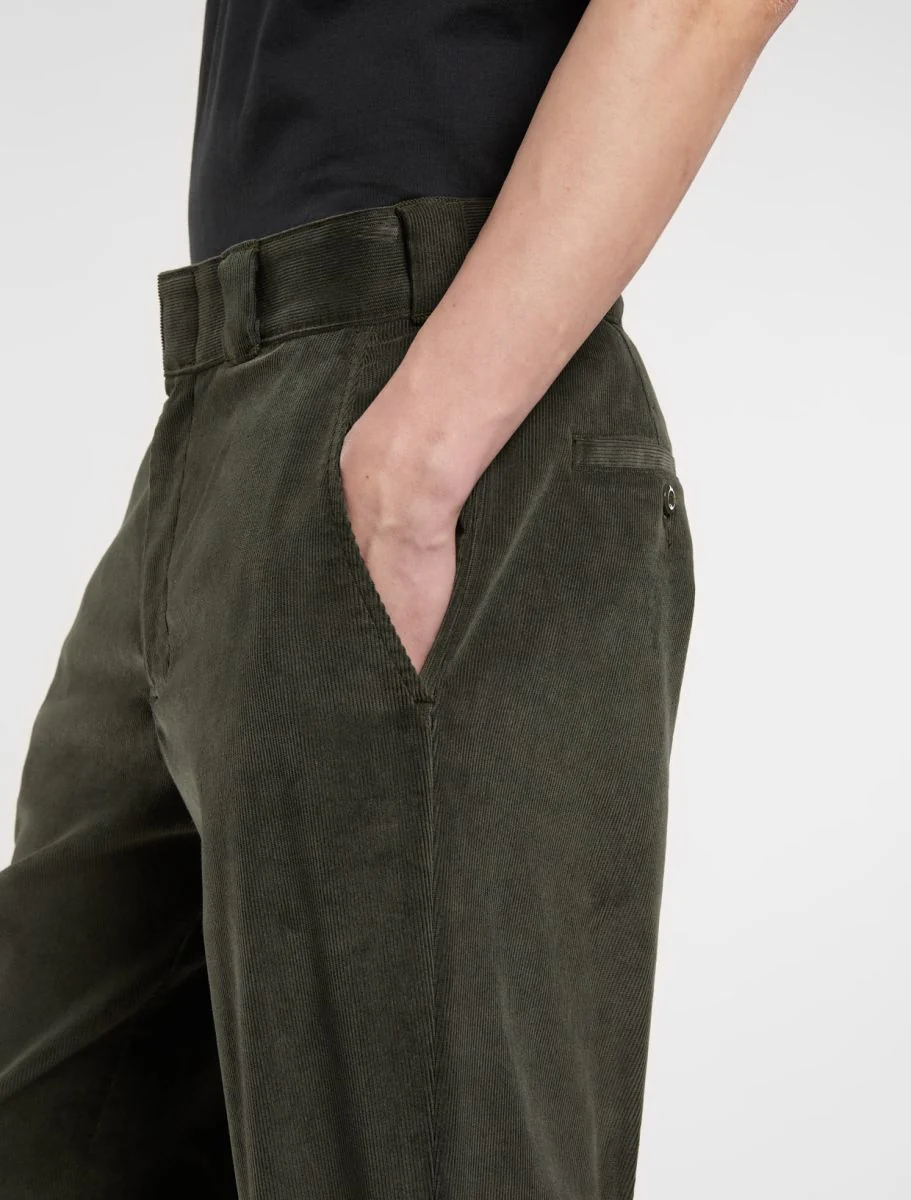 Calças Dickies Corduroy 874 Verde - Image 5
