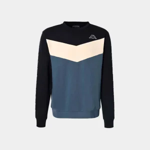 Camisola Kappa Idisson Active Man Cardada Azul