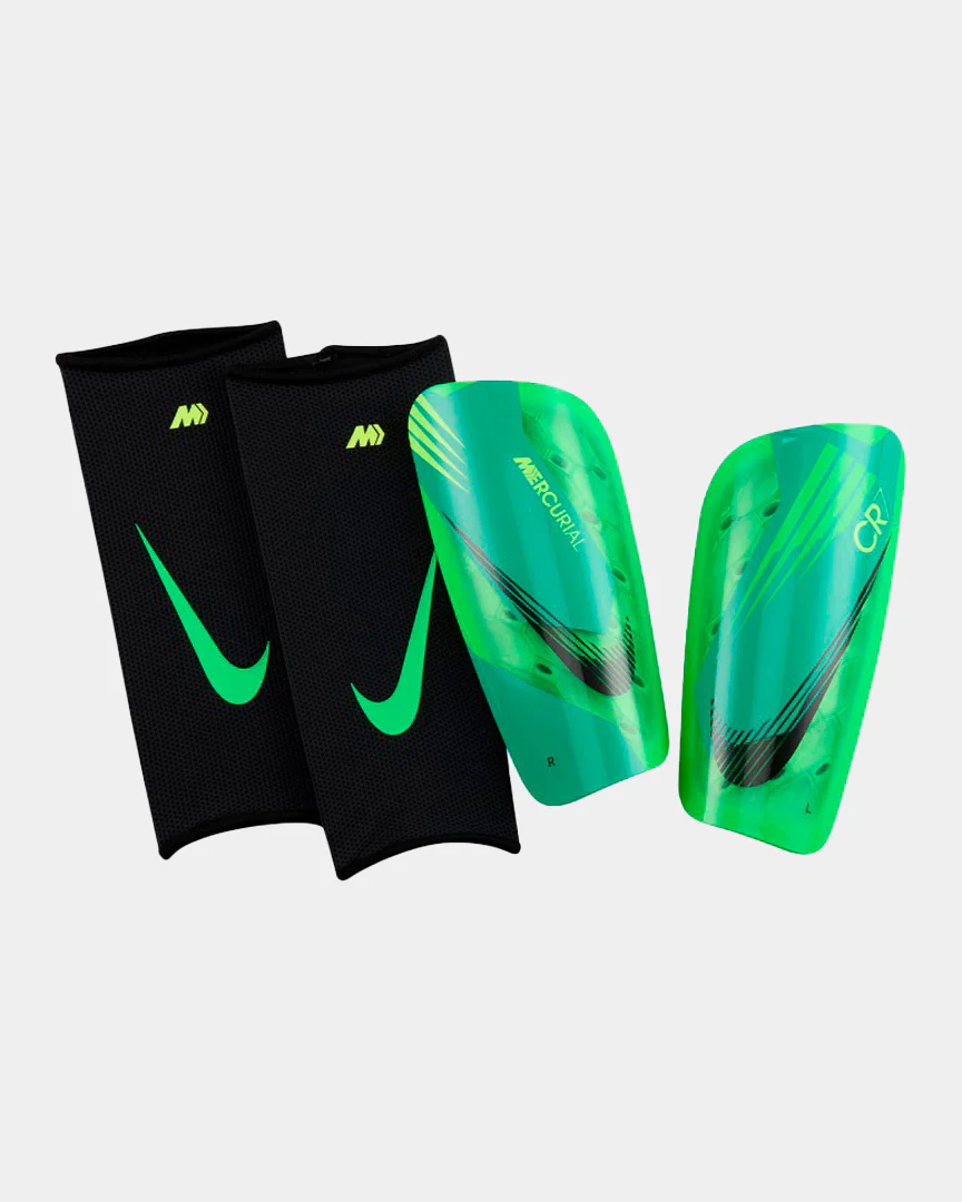 Caneleiras Nike CR7 Mercurial Lite Verde - Image 2