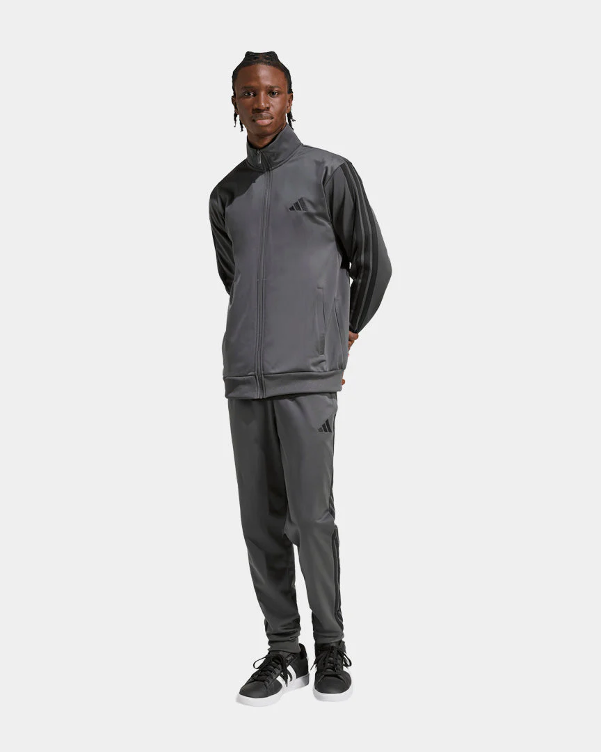 Fato de Treino de Homem Adidas 3S Dayready Cinza