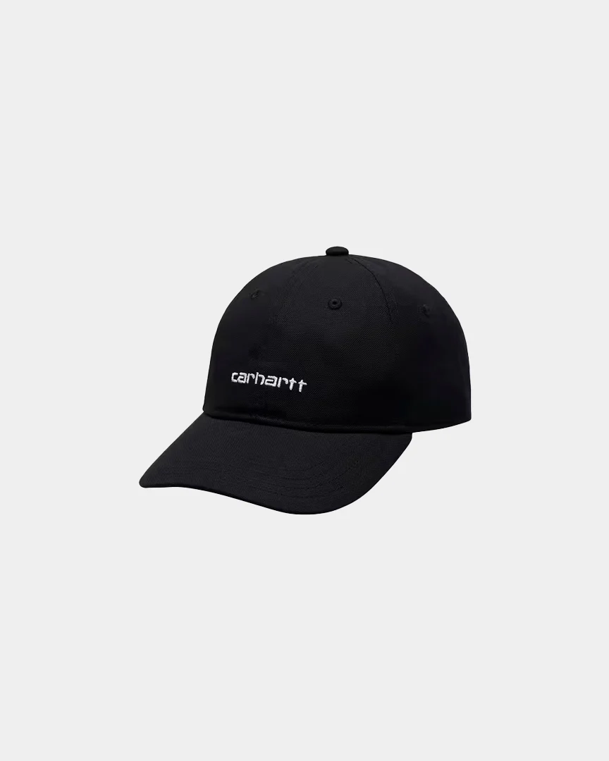 Boné Carhartt WIP Canvas Script Preto - Image 2