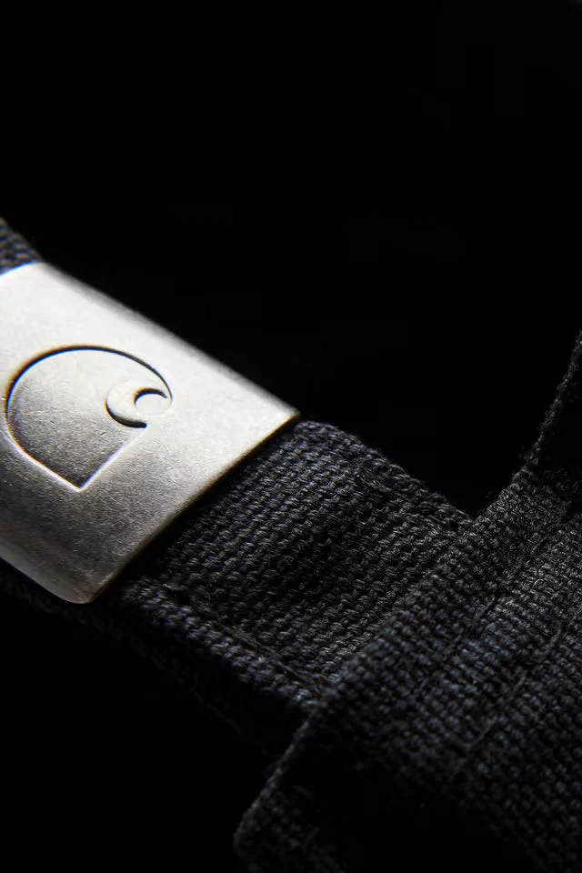 Boné Carhartt WIP Canvas Script Preto - Image 4