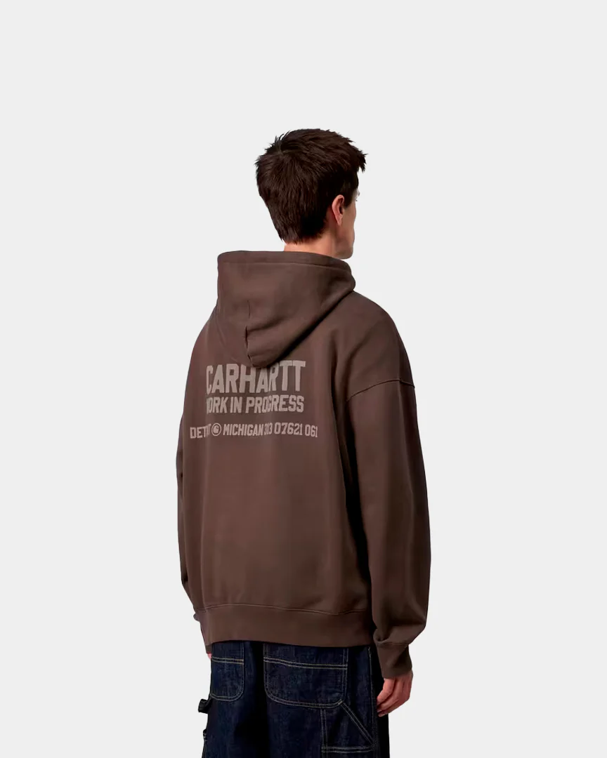 Camisola Carhartt WIP Distance Bordô Acastanhado - Image 2