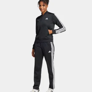 Fato de Treino Adidas 3-Stripes Essentials Mulher Preto