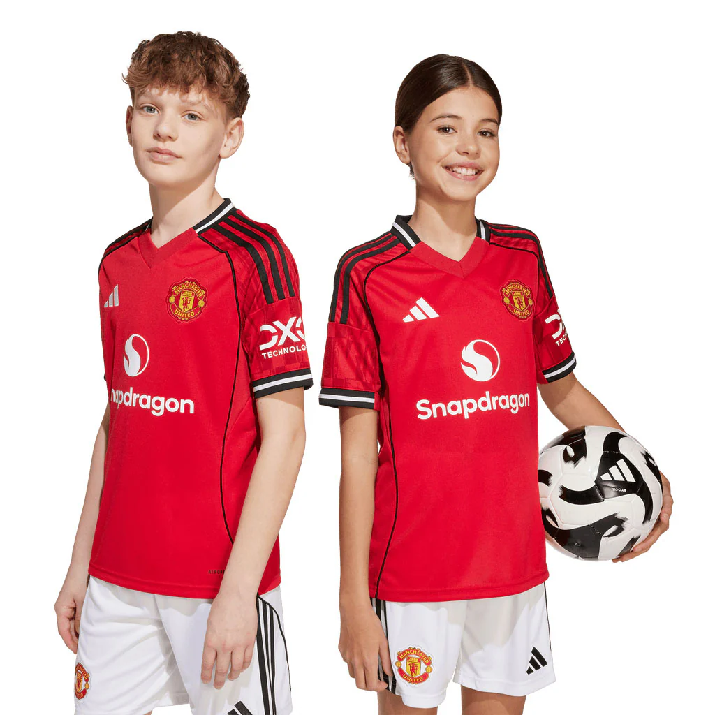 1ªCamisola Adidas Manchester 25/26 J Vermelho - Image 3