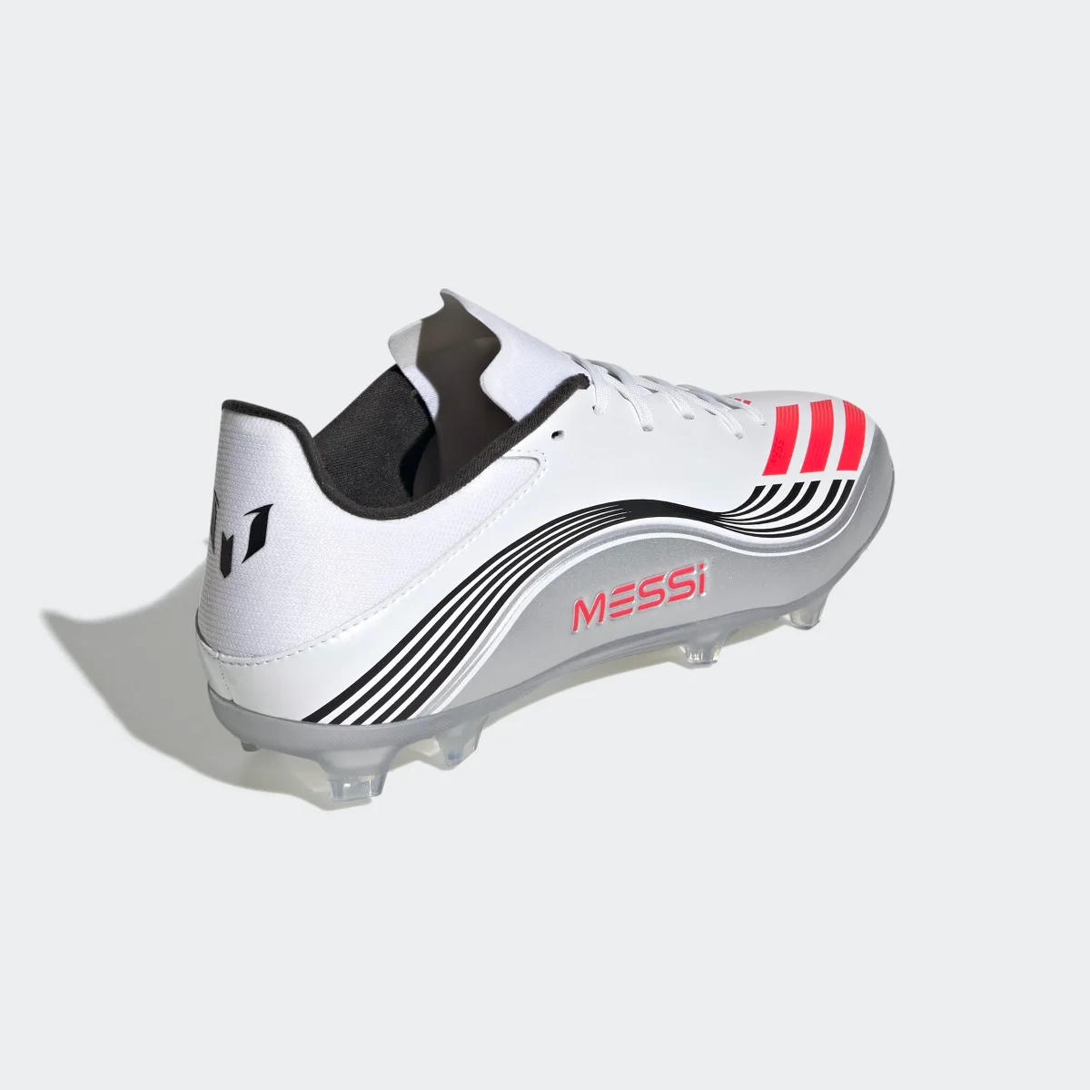 Chuteiras Adidas F50 Messi League FG Branca/Rosa - Image 6
