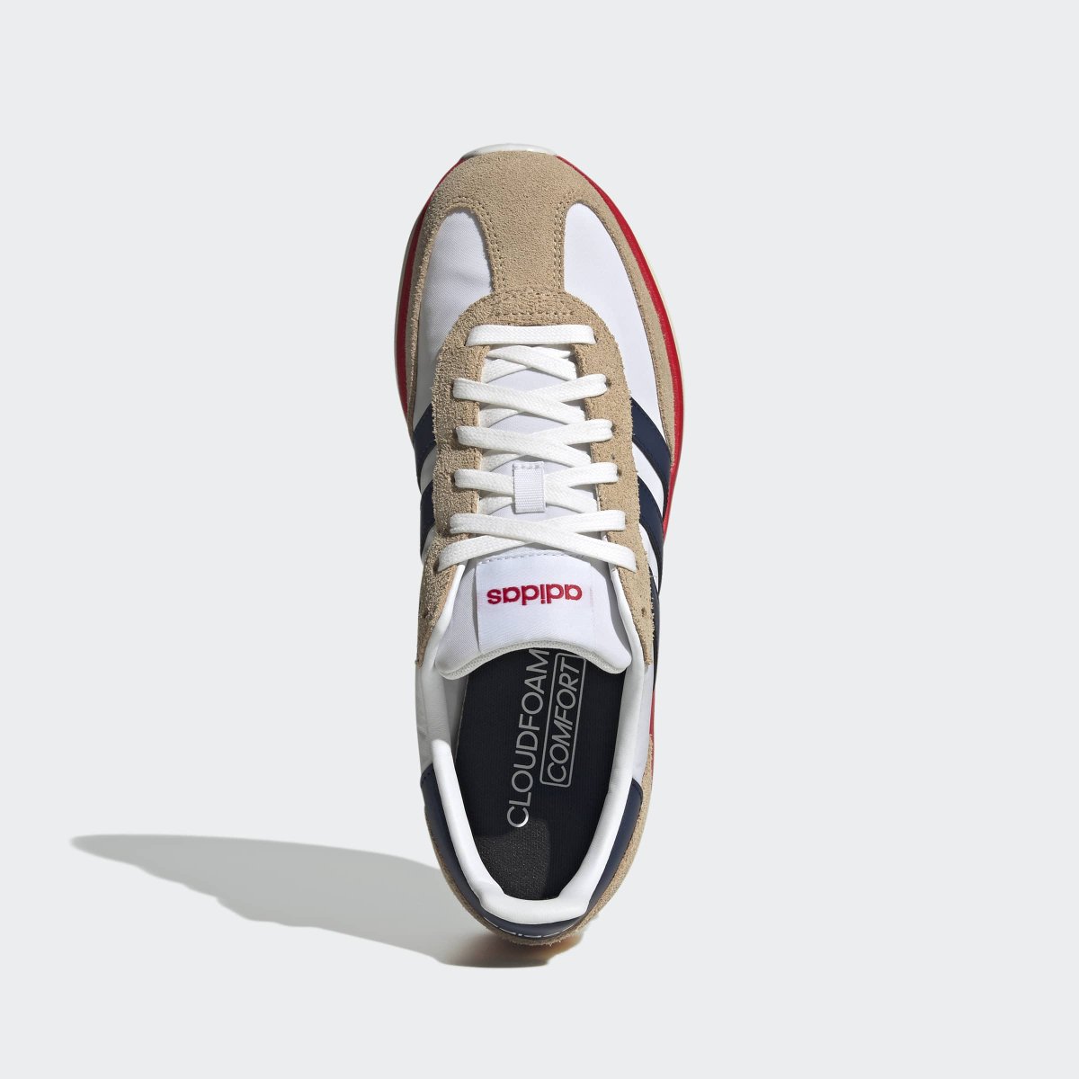 Sapatilhas Adidas Run 70s 2.0 Branco/Bege/Marinho - Image 3
