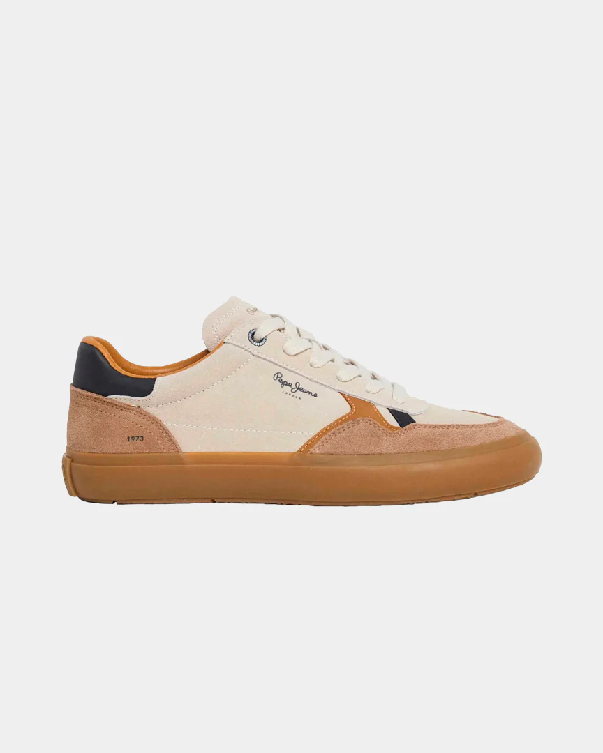 Sapatilhas Pepe Jeans Travis Retro Bege
