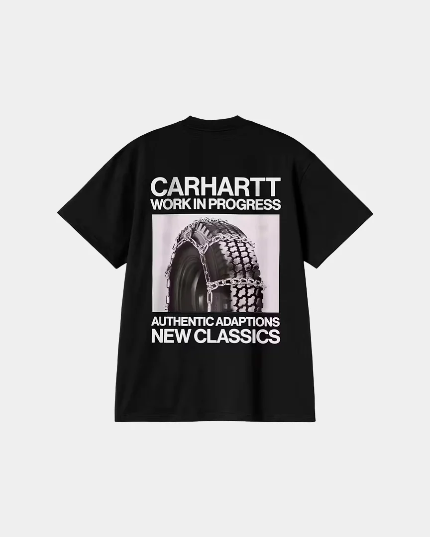 T-shirt Homem Carhartt WIP Sean Hamilton 03 Preta - Image 2