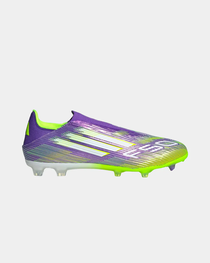 Chuteiras Adidas F50 League LL FG/MG Roxo/Verde