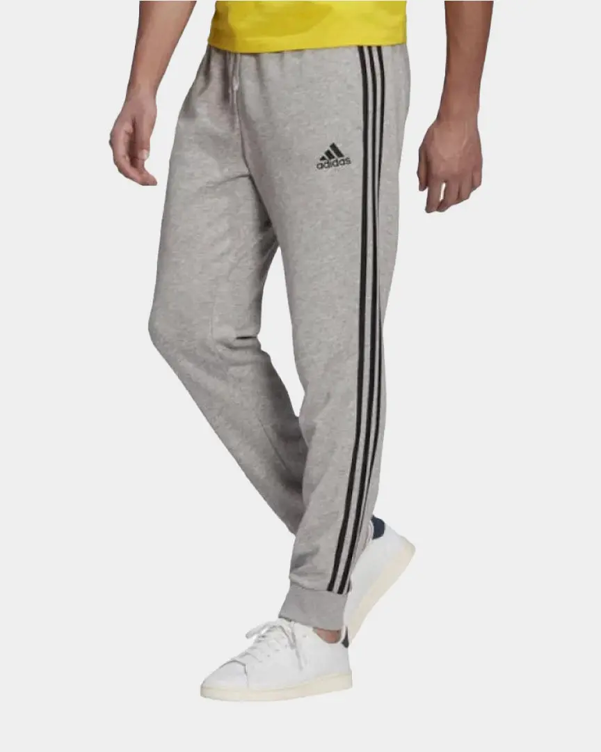 Calça de Fato de Treino Adidas M 3S FT TC PTCinza
