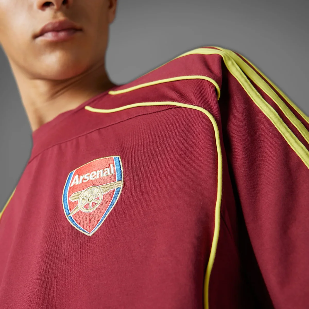 T-Shirt Adidas Arsenal UBP 24/25 Bordô - Image 5