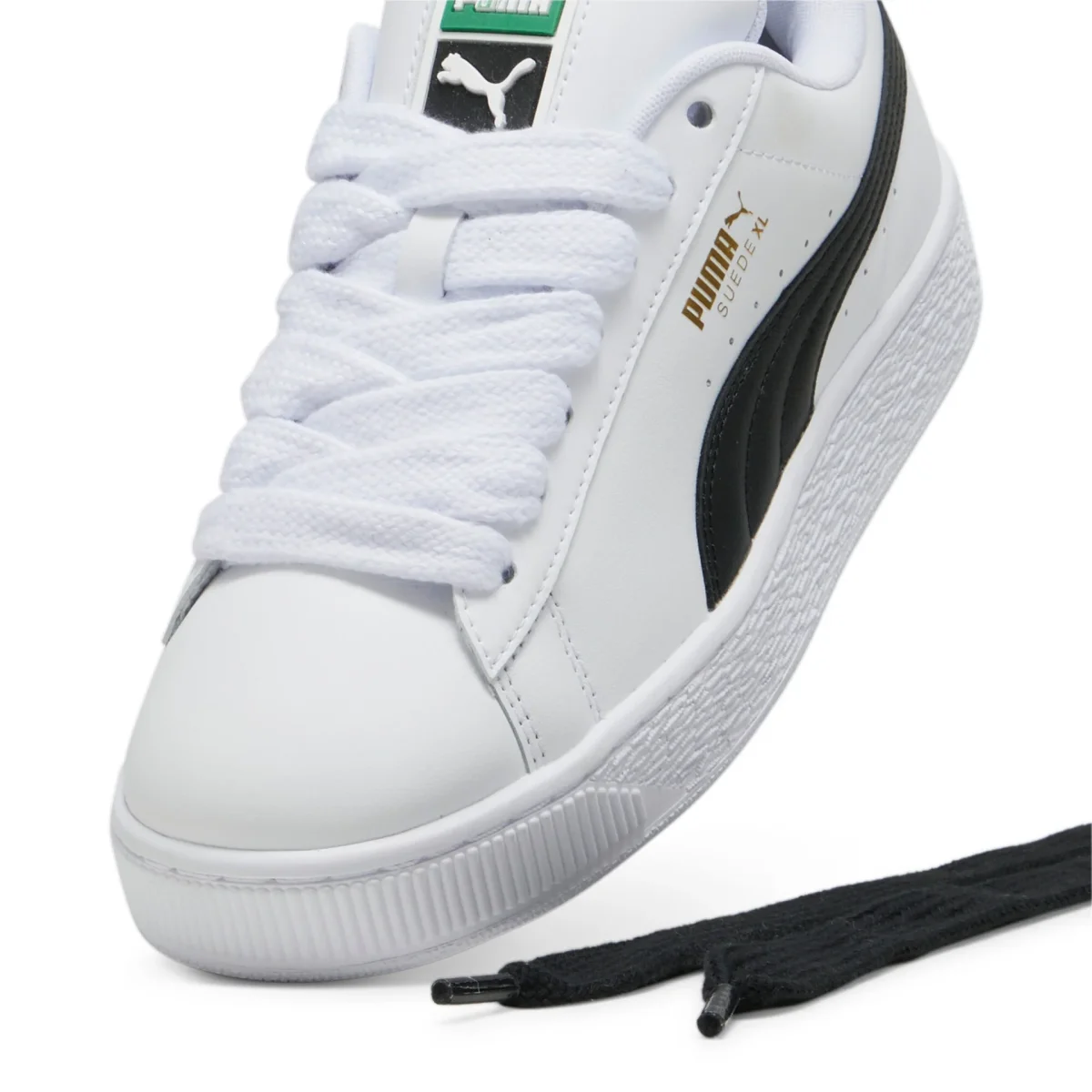 Sapatilhas Puma Suede XL Lth Branca/Preta - Image 8