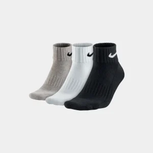 Nike Meias Almofadadas até o Tornozelo 3P Multicor